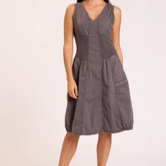 XCVI Dresses Xcvi Wearables Gibbon Tank Dress Basalt Pigment Sz Xl